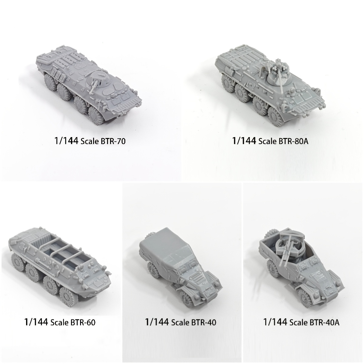 1/144 Scale BTR Infantry Fighting Vehicle Model